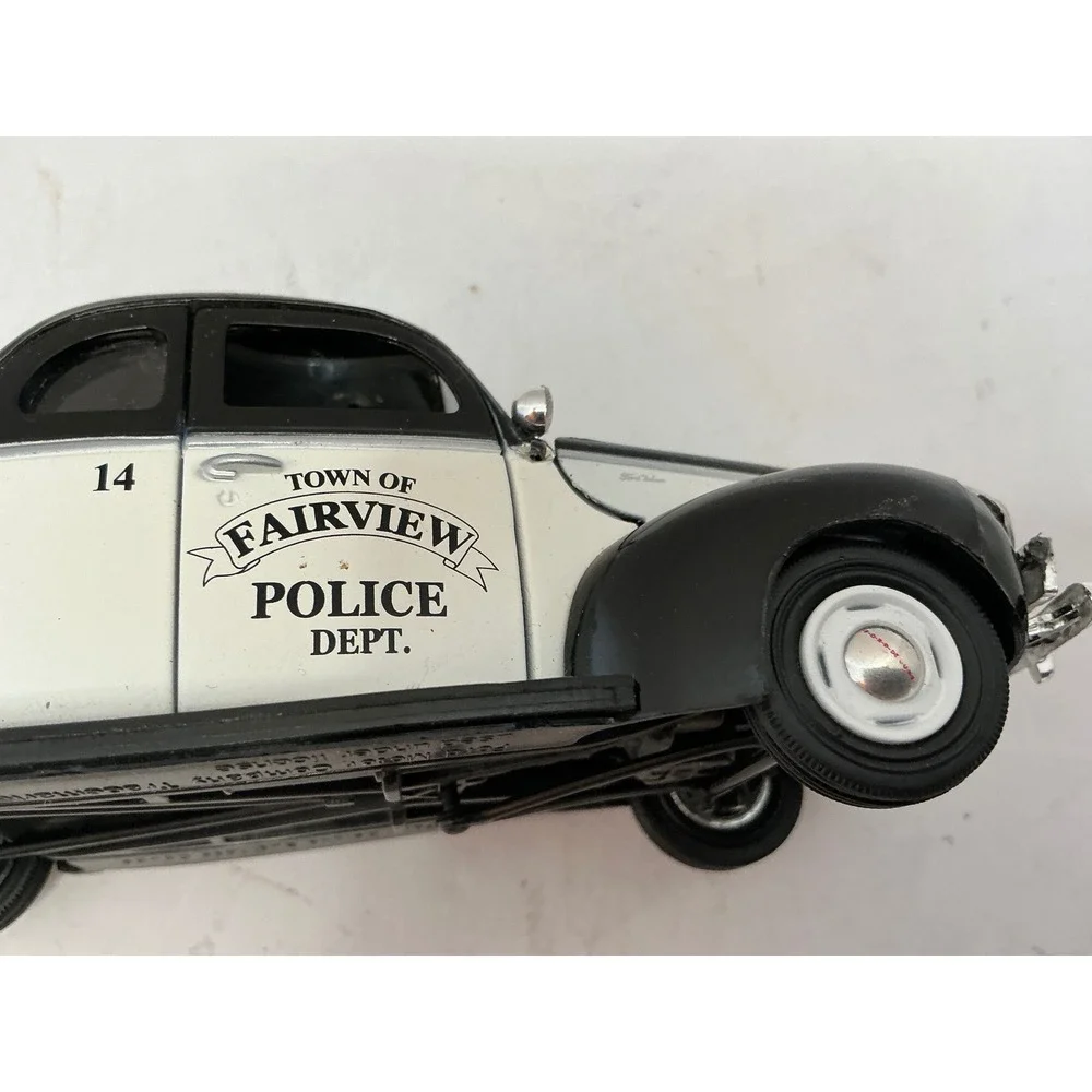 1940 Ford Deluxe Business Coupe Fairview Police Dept‎ Diecast Car Black